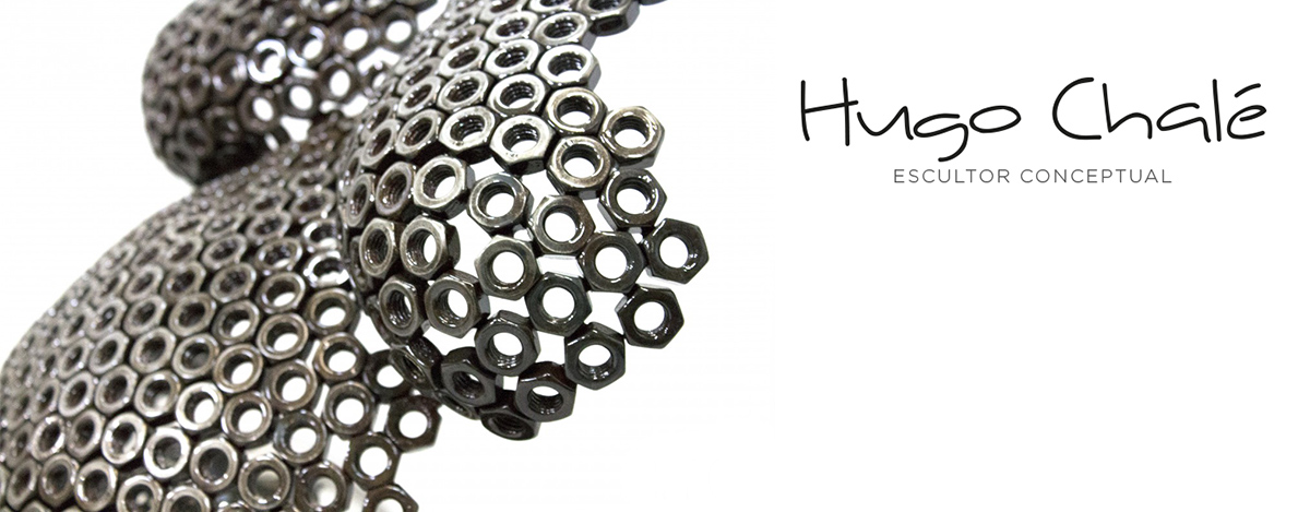 HUGO CHALÉ - Artista y escultor conceptual, creación de obras artísticas, esculturas, mobiliario y proyectos artísticos con materiales como el hierro, acero, bronce, vintage, rústico, antiguo, moderno, industrial, clásico, forja, hierro, inoxidable o latón