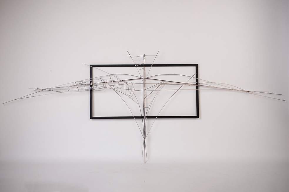 HUGO CHALÉ - Artista y escultor conceptual - Escultura Cicatrices del Alma - Técnica: soldadura en acero